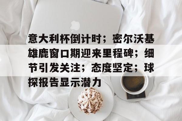 开云中国App-意大利杯倒计时；密尔沃基雄鹿窗口期迎来里程碑；细节引发关注；态度坚定；球探报告显示潜力的简单介绍