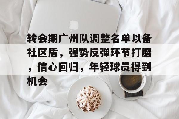 转会期广州队调整名单以备社区盾，强势反弹环节打磨，信心回归，年轻球员得到机会的简单介绍
